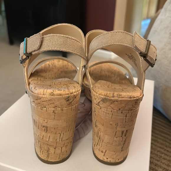 Jessica Simpson JP Morgani Cork Sandals - Picture 4 of 8